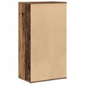 Miniatyrbilde 7 av 11: vidaXL Skohylle gammelt tre 54x34x100,5 cm konstruert tre