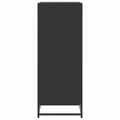 Miniatyrbilde 7 av 11: vidaXL Skohylle svart 48x38x97,5 cm konstruert tre