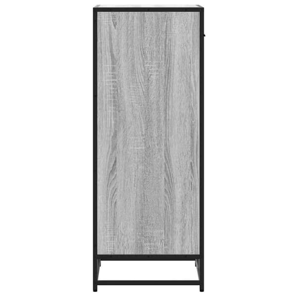 vidaXL skoreol 48x38x97,5 cm konstrueret træ grå