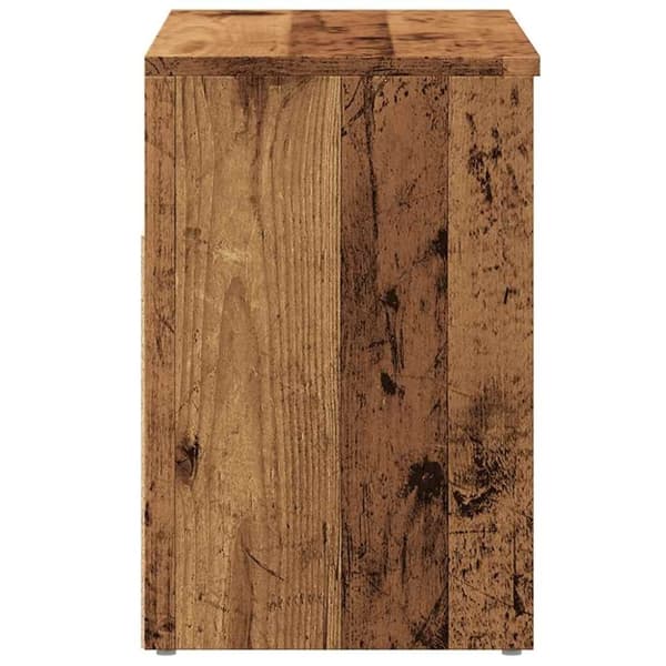 vidaXL skoreol 60x30x45 cm konstrueret træ antikt træ