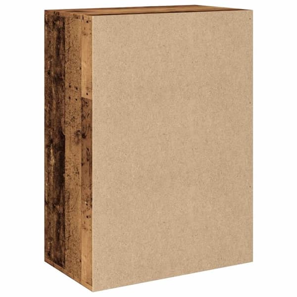 vidaXL Skoskåp åldrat trä 60x35x84 cm konstruerat trä