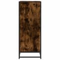 Miniatyrbilde 7 av 11: vidaXL Skohylle røkt eik 48x38x97,5 cm konstruert tre