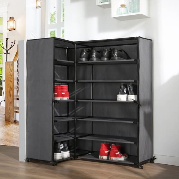 Hörnskoskåp - H107 cm