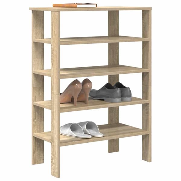 Skohylla sonoma-ek 61x32x87,5 cm konstruerat trä
