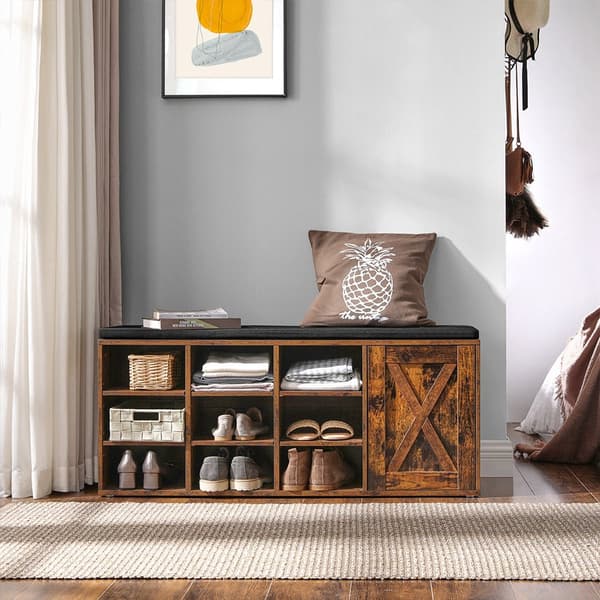 Shoe Bank - Skodabinet - Sko rack - Gangcase - Vintage Brown