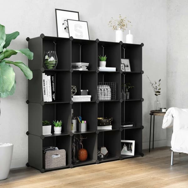 Sko rack - DIY Cube System - Stackable - PP Plastic - Uden skruer