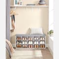 Miniatyrbillede 9 af 11: Skobank - skostativ med 10 rum - Hvid