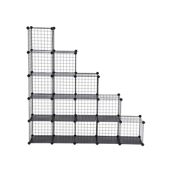 Sko rack - Plug -In Wire Storage System - Mesh Cabinet - Shoe Cabinet - Sort