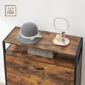 Miniatyrbillede 2 af 9: Skodabinet - sko rack - med 2 ventiler - til 10-16 par sko - 80 x 30 x 95 cm - brun