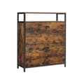 Miniatyrbillede 1 af 9: Skodabinet - sko rack - med 2 ventiler - til 10-16 par sko - 80 x 30 x 95 cm - brun