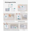 Miniatyrbild 4 av 4: Skoboxar - skoboxar - 18 stycken - transparent -gray