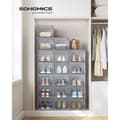 Miniatyrbild 2 av 4: Skoboxar - skoboxar - 18 stycken - transparent -gray