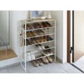 Miniatyrbild 2 av 6: Yamazaki Home 5-lagers skoställ Skoställ Vit 66,0 x 87,0 x 25,0 cm