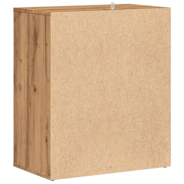 vidaXL skoskab 60x35x70 cm konstrueret træ kunsteg