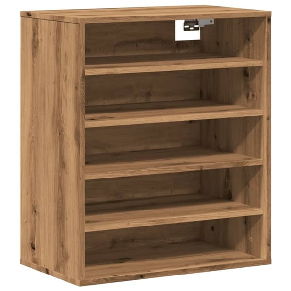vidaXL skoskab 60x35x70 cm konstrueret træ kunsteg