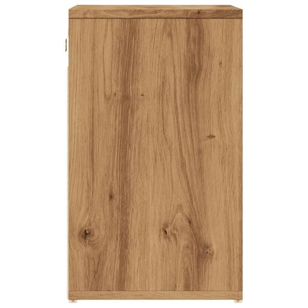 vidaXL Skoskåp artisan ek 52x30x50 cm