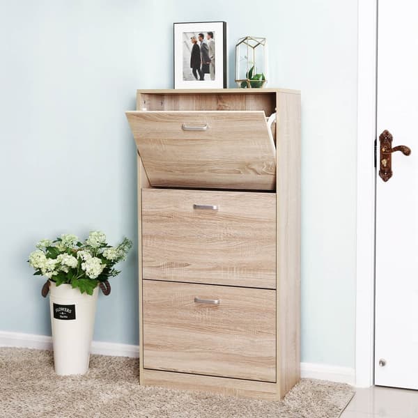 Skodabinet - sko rack - skoopbevaring - eg farve