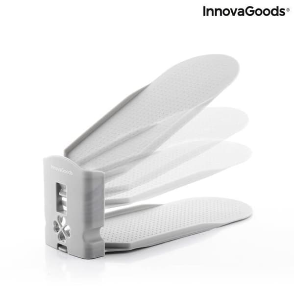 InnovaGoods Sholzzer justerbart skoställ med 6 enheter