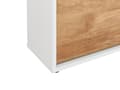 Miniatyrbild 11 av 11: Skoskåp Ljus Konstruerat Trä Vit 2 Fack Låda Öppna Hyllor Förvaringsfack Modern Design Hall