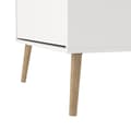 Miniatyrbilde 6 av 10: Bodo skoskap 3 klaffdører hvit.