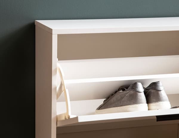 Rootz stort skoskåp - Modern skoförvaring - Entréorganisator - Gott om förvaringsutrymme - 90 cm x 120 cm x 24 cm