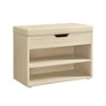 Miniatyrbillede 1 af 6: Skobænk med puder 30 x 60 x 44 cm naturlig beige