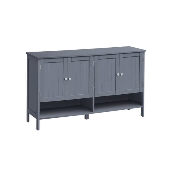 Skodabinet landstil 35 x 120 x 70 cm leigrijs