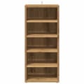 Miniatyrbilde 5 av 11: vidaXL Skoskap artisan eik 32x35x70 cm konstruert tre
