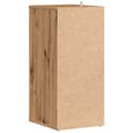 Miniatyrbilde 7 av 11: vidaXL Skoskap artisan eik 32x35x70 cm konstruert tre