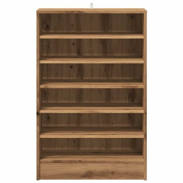 vidaXL Kenkäkaappi artesaani tammi 60x35x92 cm tekninen puu
