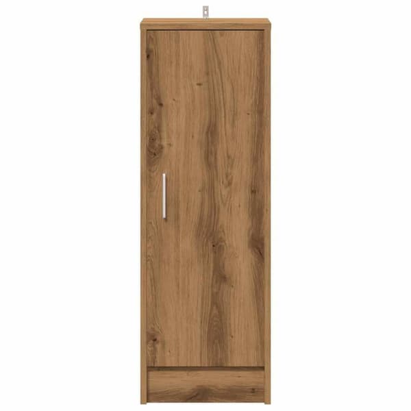 vidaXL Skoskap artisan eik 32x35x92 cm konstruert tre