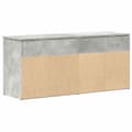 Pikkukuva 7 / 11: vidaXL Kenkäpenkki betoninharmaa 102x30,5x45 cm tekninen puu
