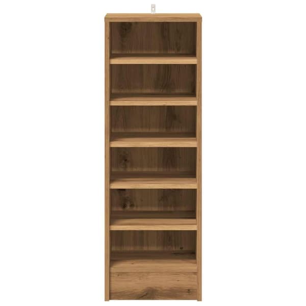 vidaXL skoskab 32x35x92 cm konstrueret træ kunsteg