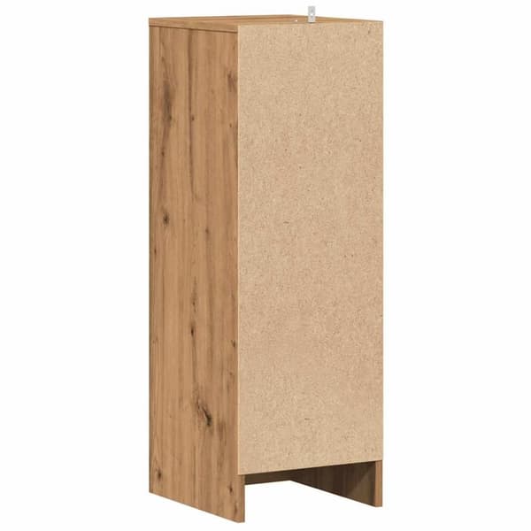vidaXL skoskab 32x35x92 cm konstrueret træ kunsteg