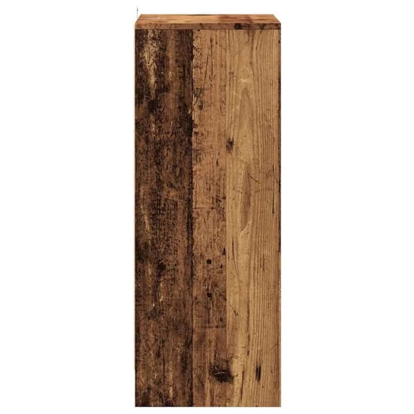 vidaXL Kenkäkaappi vanhaa puuta 60x35x92 cm lastulevy