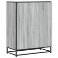 Pikkukuva 7 / 11: vidaXL Kenkäkaappi harmaa Sonoma 75x38x97,5 cm tekninen puu