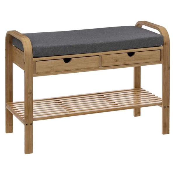 Banc Rangering - Skor - 5five - Jano - 2 Lådor - Bambu - Naturlig - 74cm