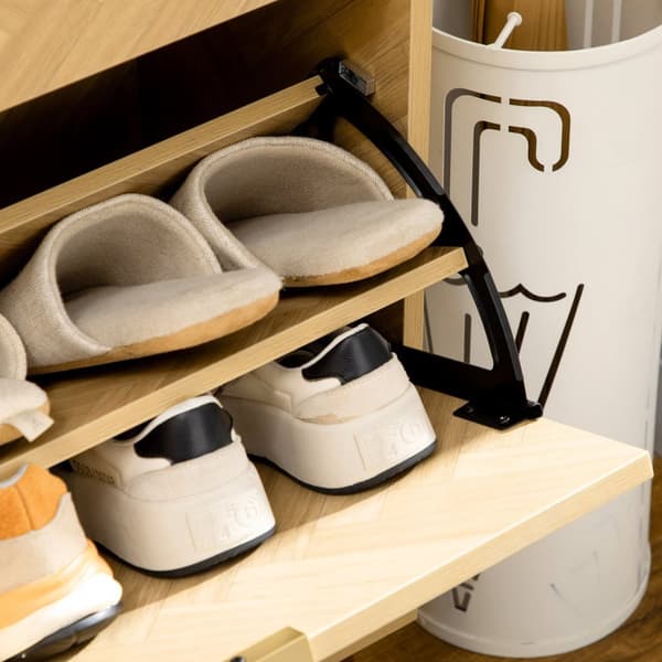 Rootz Shoe Rack - Scandinavian Furniture - Entryway Storage - Space Savering Design - 70cm x 30cm x 120 cm