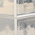 Miniatyrbild 4 av 7: Rootz Modular Shoe Storage Boxes - Skoskåp - Transparenta arrangörer - Hållbar plast - 25L x 35W x 19 timmar cm