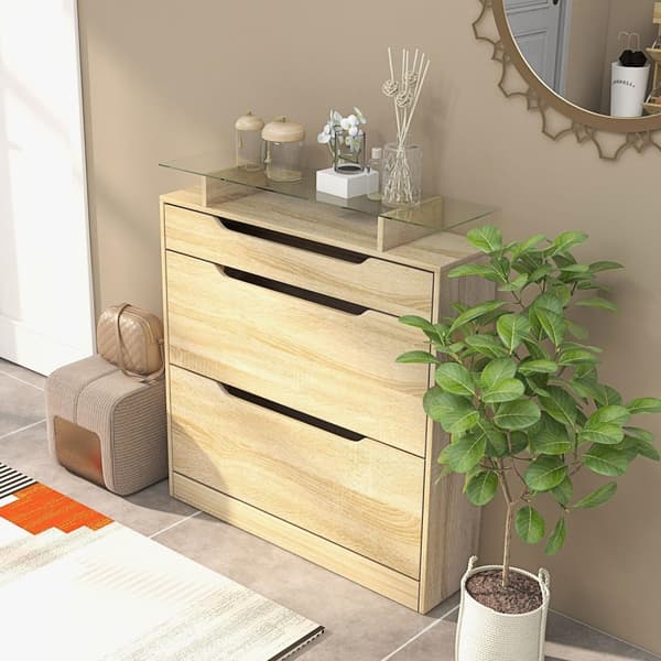 Rootz Shoe Cabinet - Lagringsenhet - Entryway Organizer - Justerbar design - 89L X 23W X 96H CM