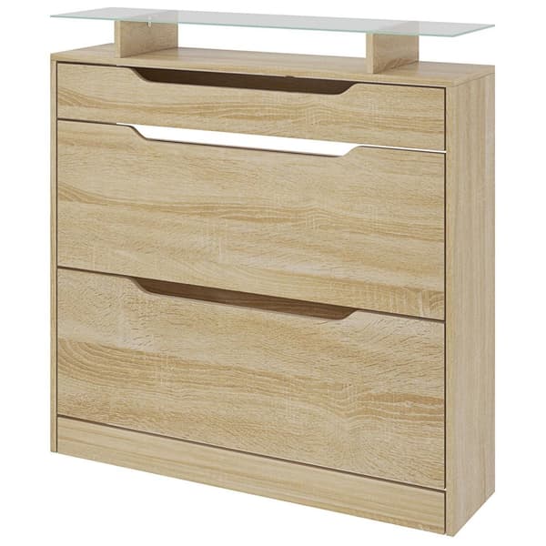 Rootz Shoe Cabinet - Lagringsenhet - Entryway Organizer - Justerbar design - 89L X 23W X 96H CM
