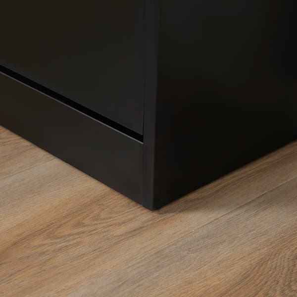Rootz Shoe Cabinet - Shoe Rack - Footwear Storage - Modern Design - 60L X 24W X 80H CM - Svart