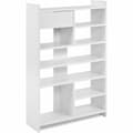 Miniatyrbillede 1 af 6: Skostativ MÜNSTER Hvid Rektangulær 71,5 x 25 x 109 cm