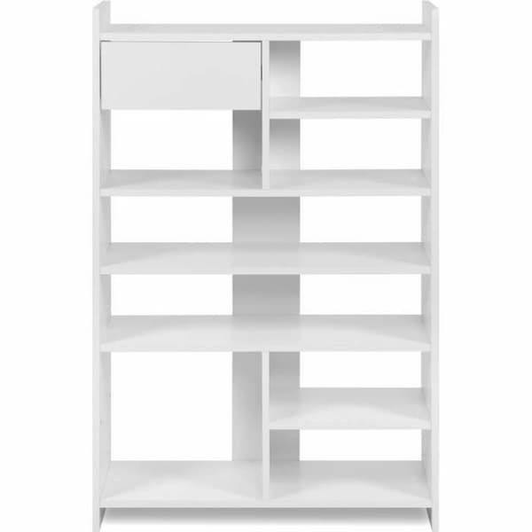Kenkäteline MÜNSTER Valkoinen Suorakulmainen 71,5 x 25 x 109 cm