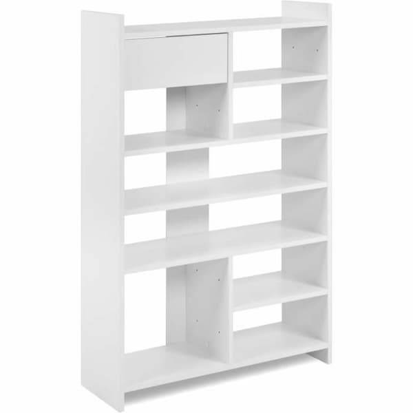 Kenkäteline MÜNSTER Valkoinen Suorakulmainen 71,5 x 25 x 109 cm