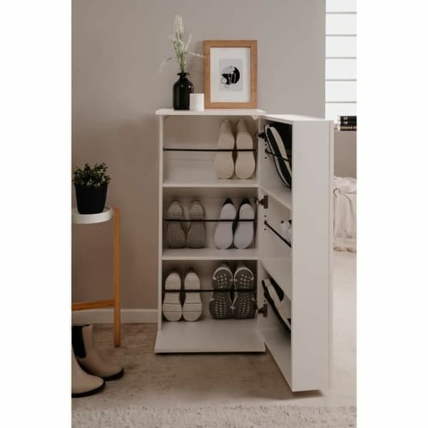Skostativ Finori Hvid 100 x 110 x 34 cm