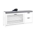 Pikkukuva 1 / 6: Rootz Shoe Storage Bench - kenkäkaappi - Enträänijärjestelmä - Avaruuteen säästävä muotoilu - 110x52x30cm - mukavuusistuimet tyynyllä
