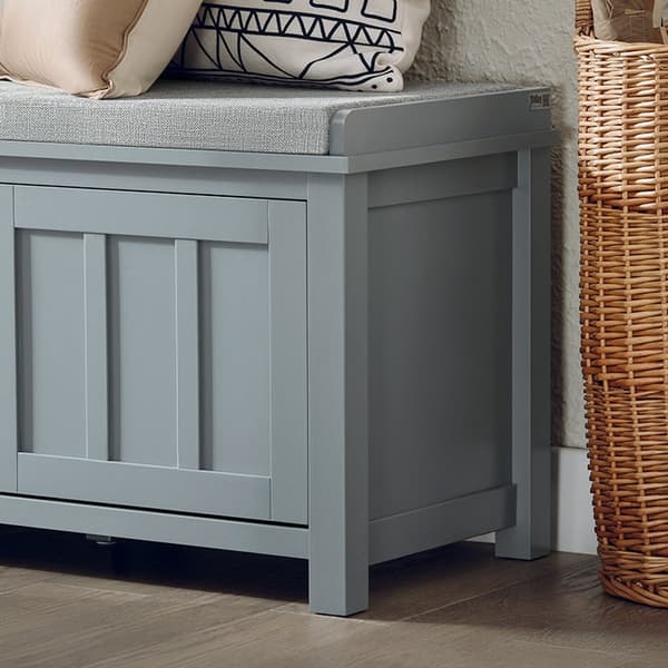Rootz Shoe Bench - Entryway -järjestäjä - Varastointi - kätevä korkeus - MDF -materiaali - 110x46x38cm