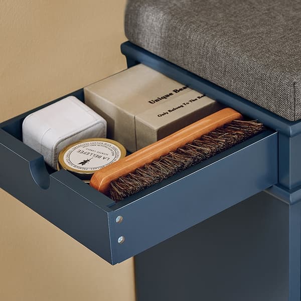 Rootz Shoe Storage Cabinet - Footwear Organizer - Shoe Holder - Space Saving Shoe Rack - With Flap - 75x52x24cm