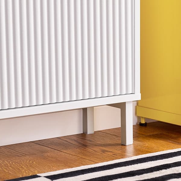 Rootz Shoe Cabinet - Shoe Organizer - Shoe Rack - Rumbesparende design - 50x90x19cm - Ideel til indgangsområder